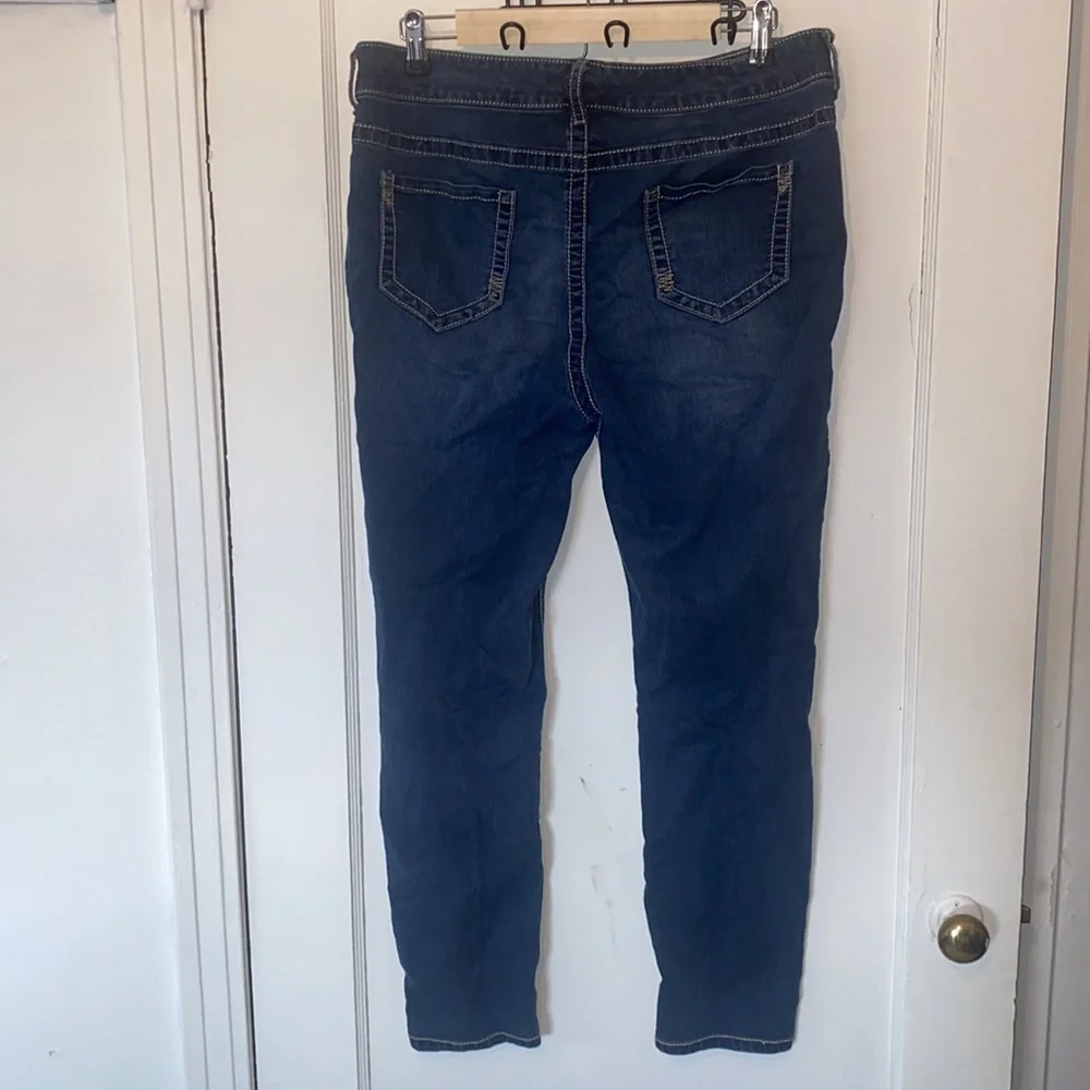 Maurices ankle dark denim jeans - Picture 4 of 7